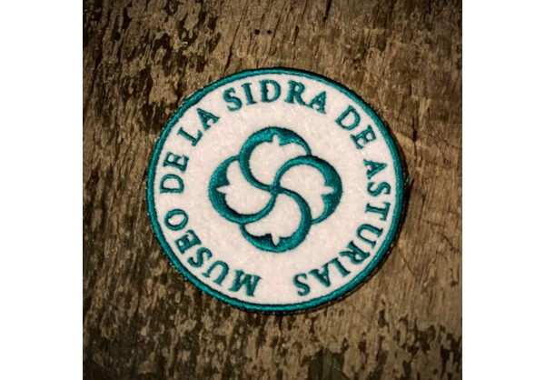 Parche bordado imagen Museo de la Sidra
